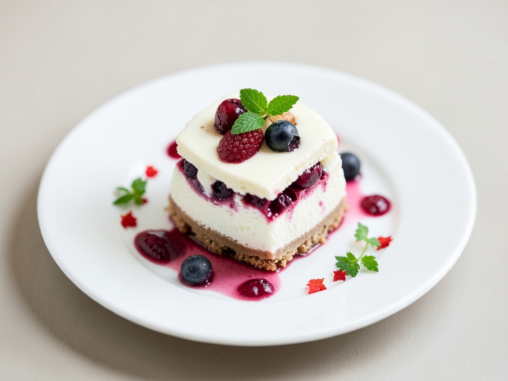 Trifle allo yogurt e frutti di bosco
