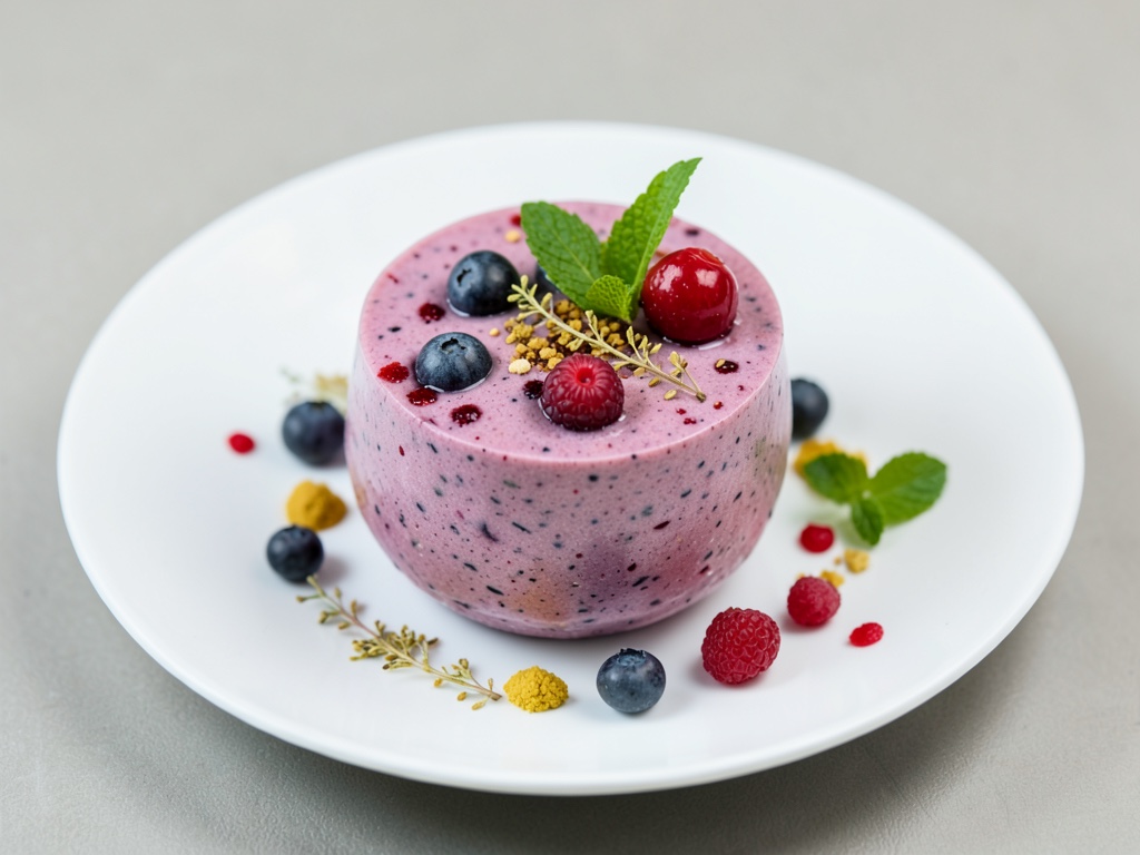 Fruchtige Beeren-Smoothie-Bowl
