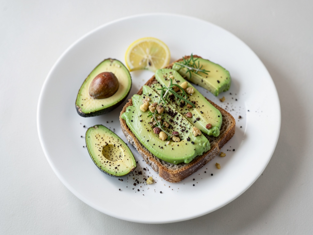 Pan con Aguacate