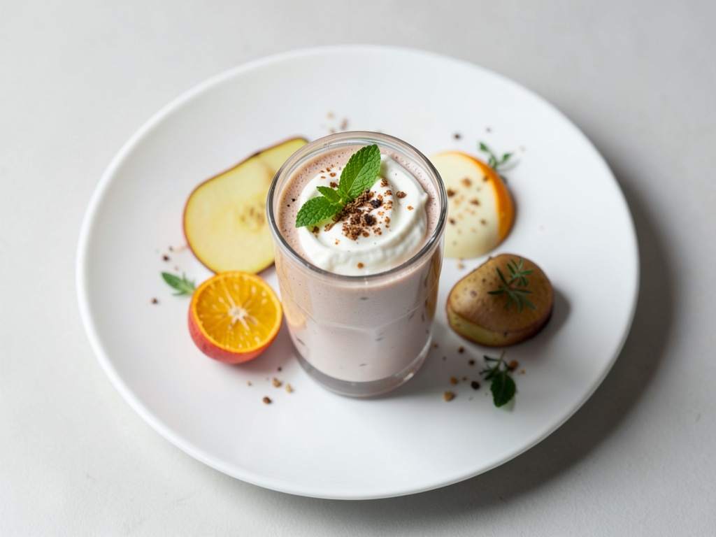 Frullato di Pera e Latte