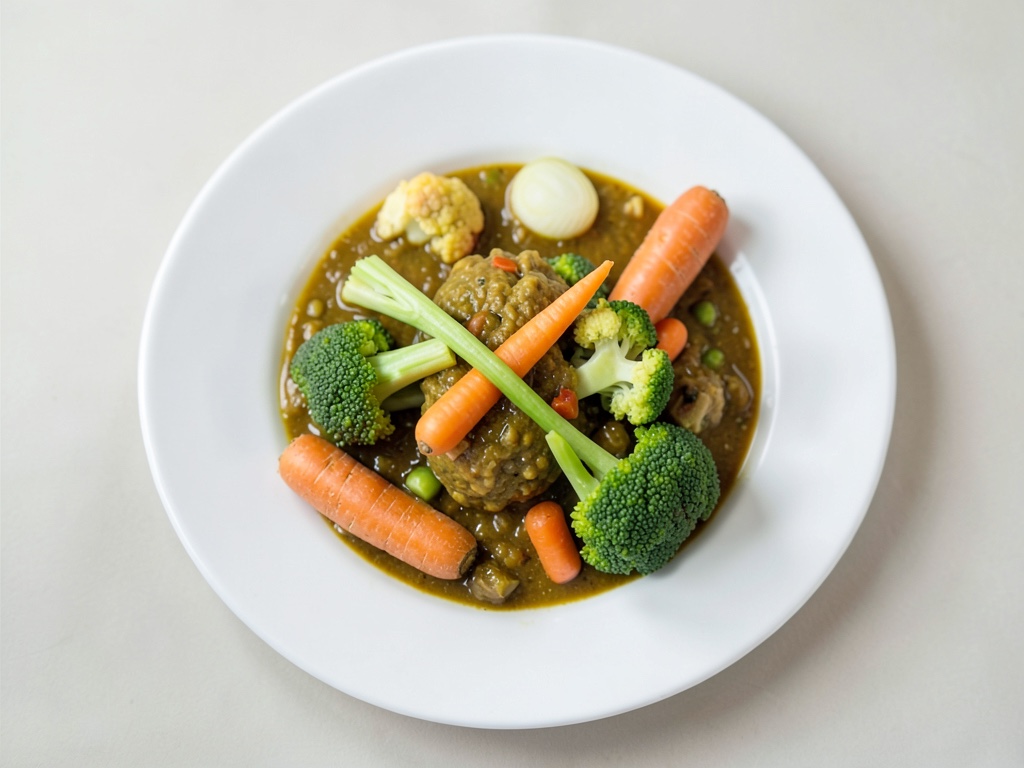 Curry cremoso di cavolfiore e piselli
