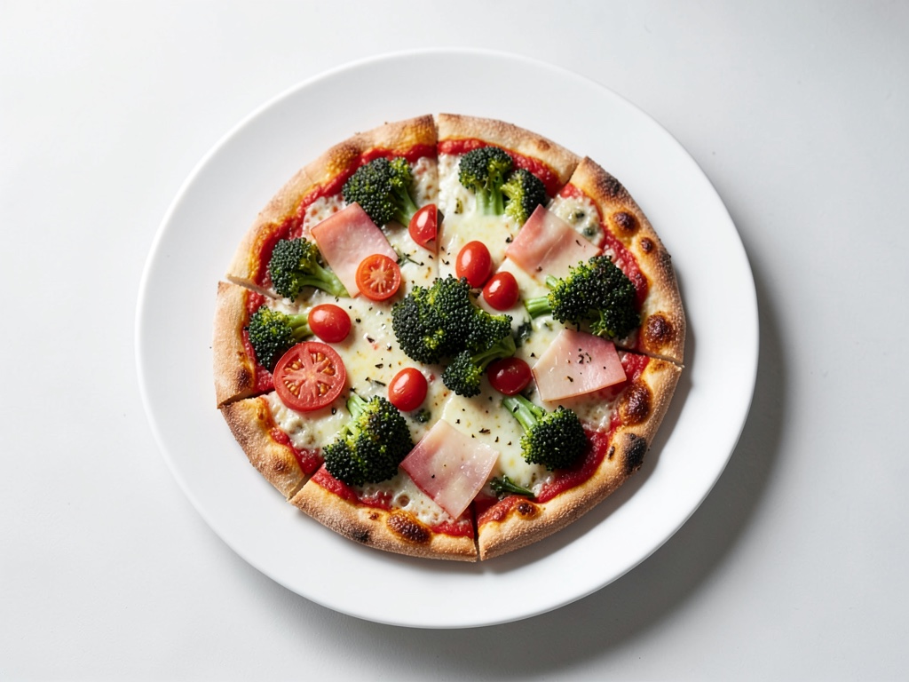 Pizza croccante al cavolfiore