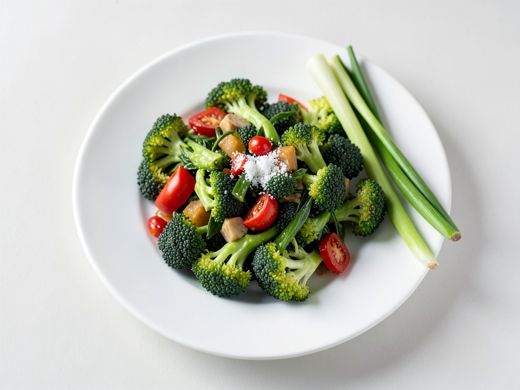 Ensalada cremosa de coliflor con lima