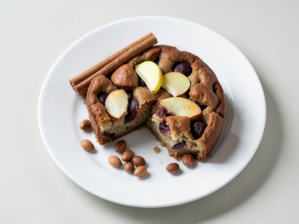Saftiger Apfel-Zimt-Kuchen mit Marzipanfüllung