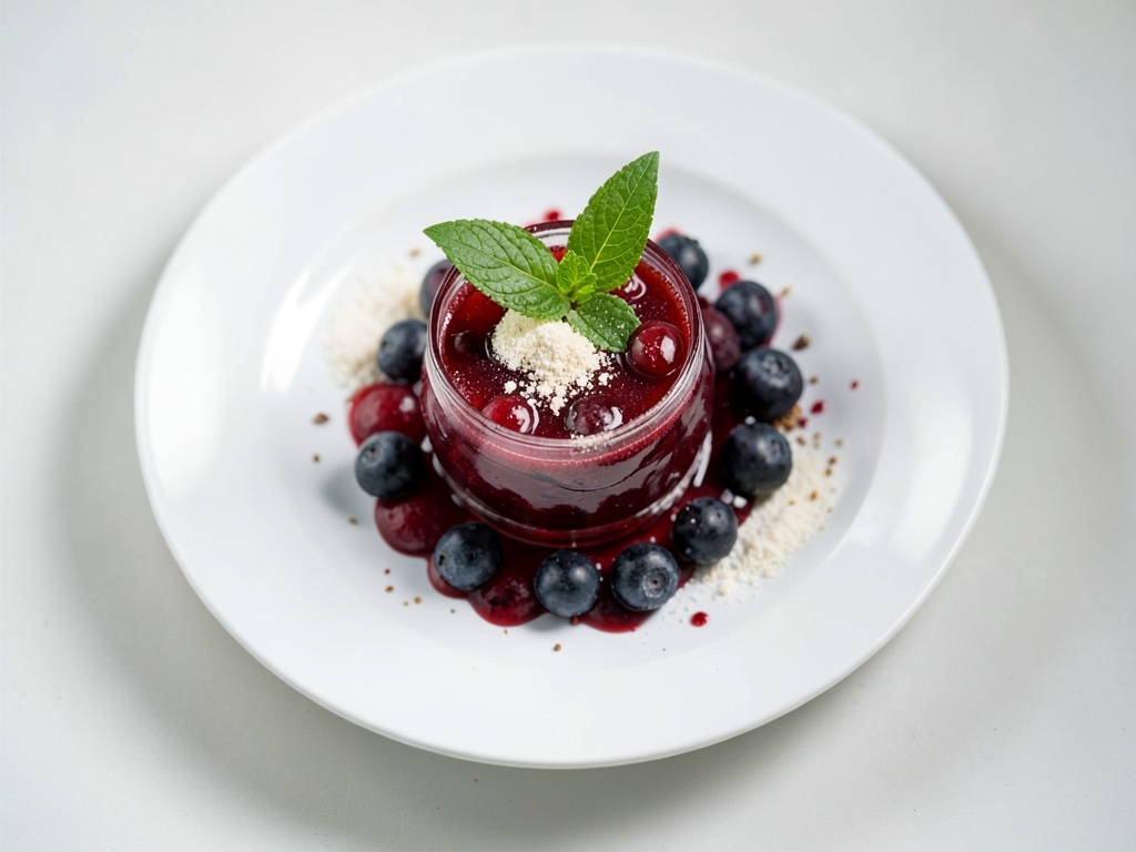 Brombeer-Champagner-Cocktail