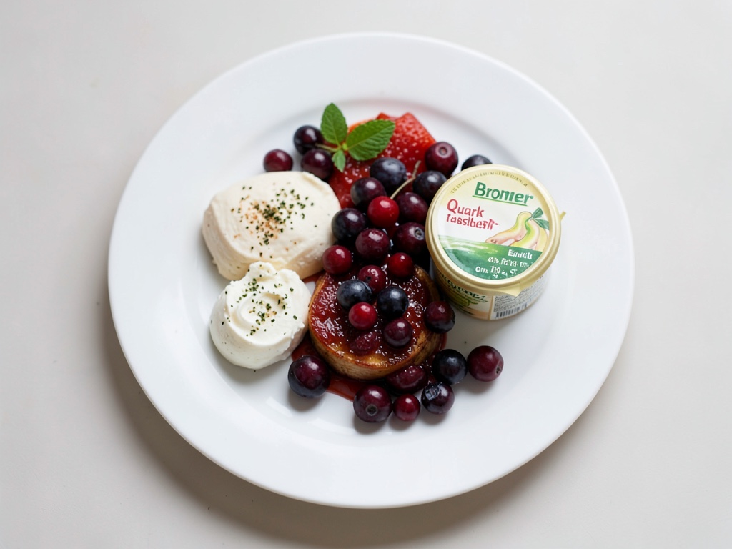 Knusprige Brombeer-Quark-Taschen