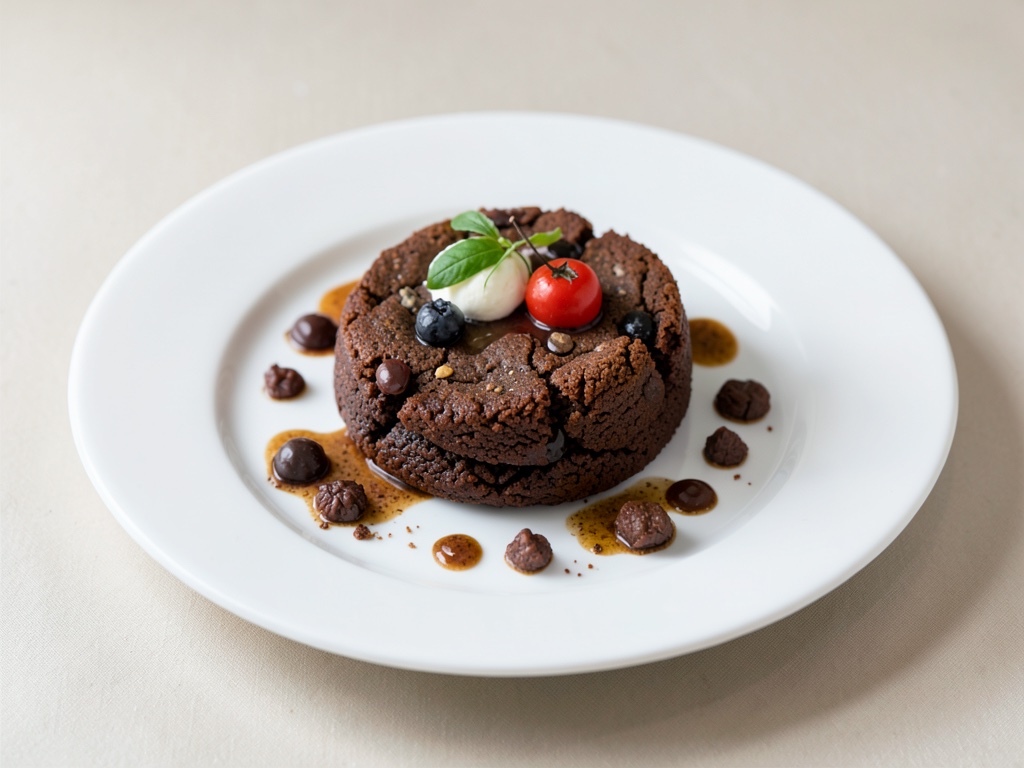 Riesiger Brownie-Cookie