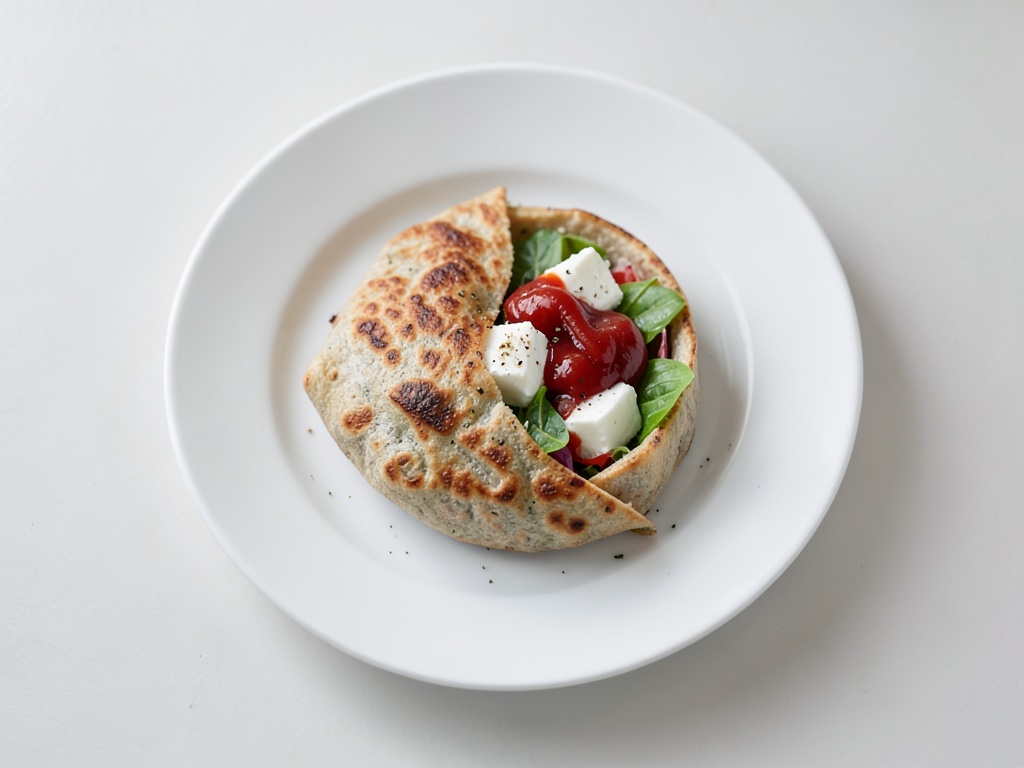 Ensalada Wrap Lowcarb Colorida