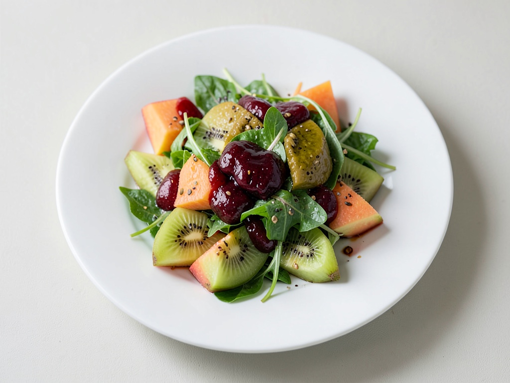 Insalata di melone e kiwi fruttata