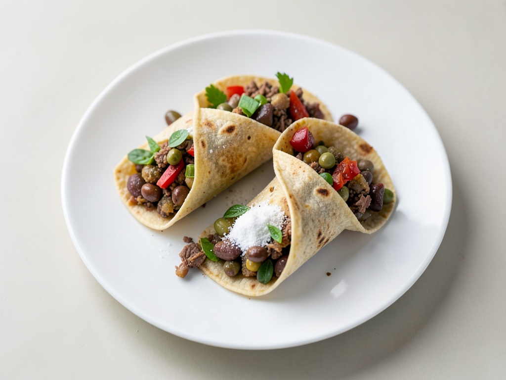 Burritos con carne macinata e fagioli