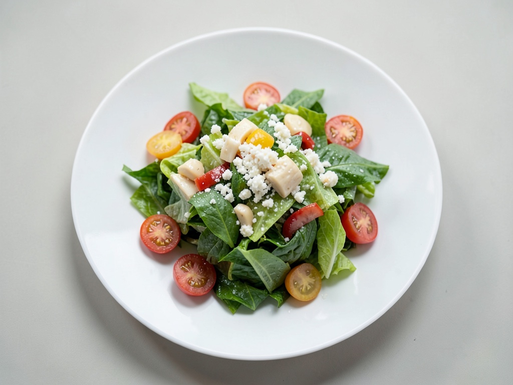 Insalata Caesar con condimento fatto in casa