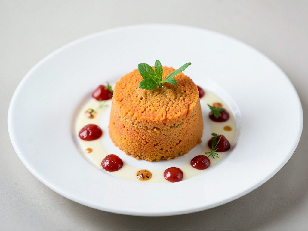 Erfrischende Cantaloupe-Melonen-Granita