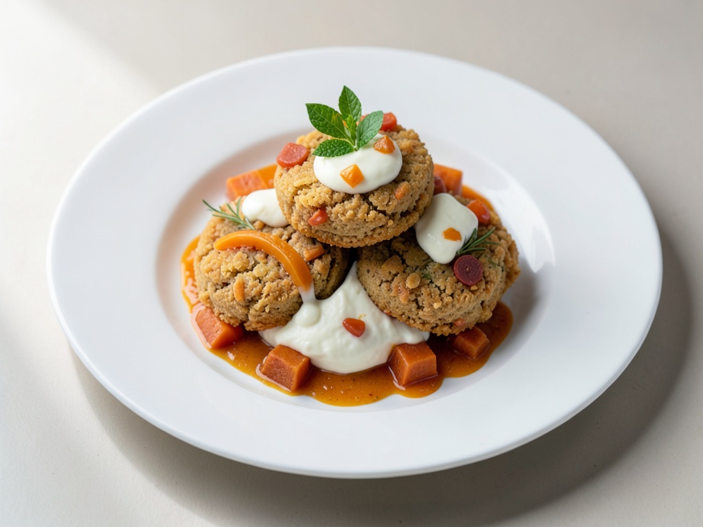 Karottenkekse mit Vanille-Orangen-Füllung