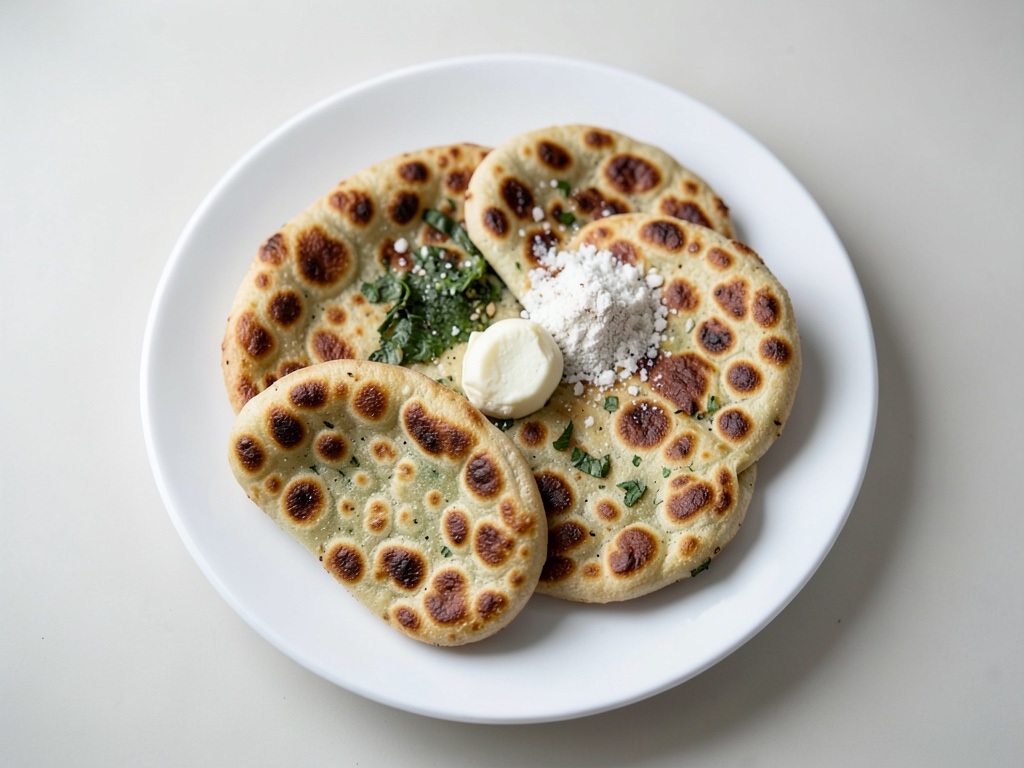 Chapattis soffici (pane piatto indiano)