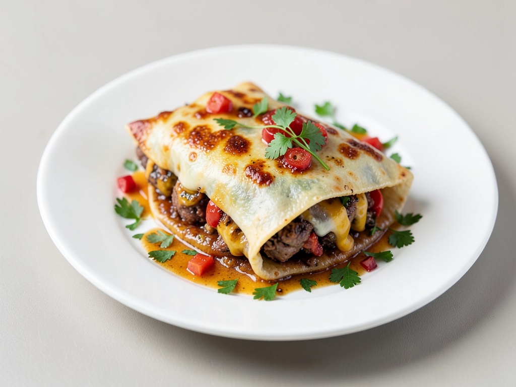 Wrap da cheeseburger