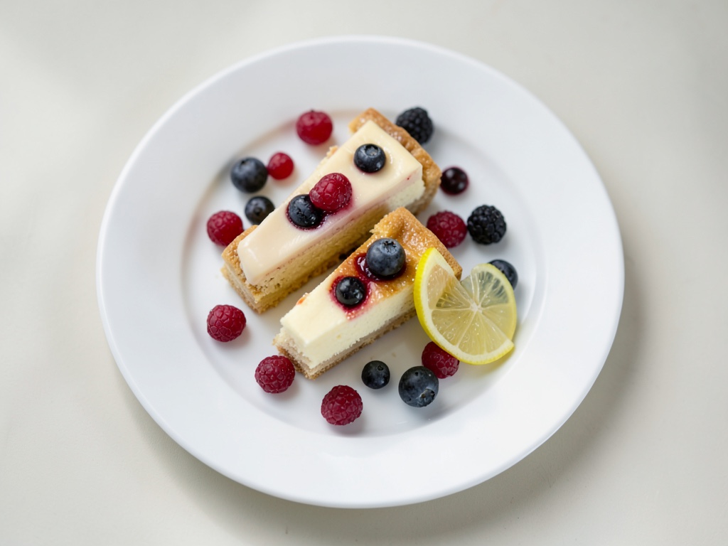 Mini-Käsekuchen mit Beeren