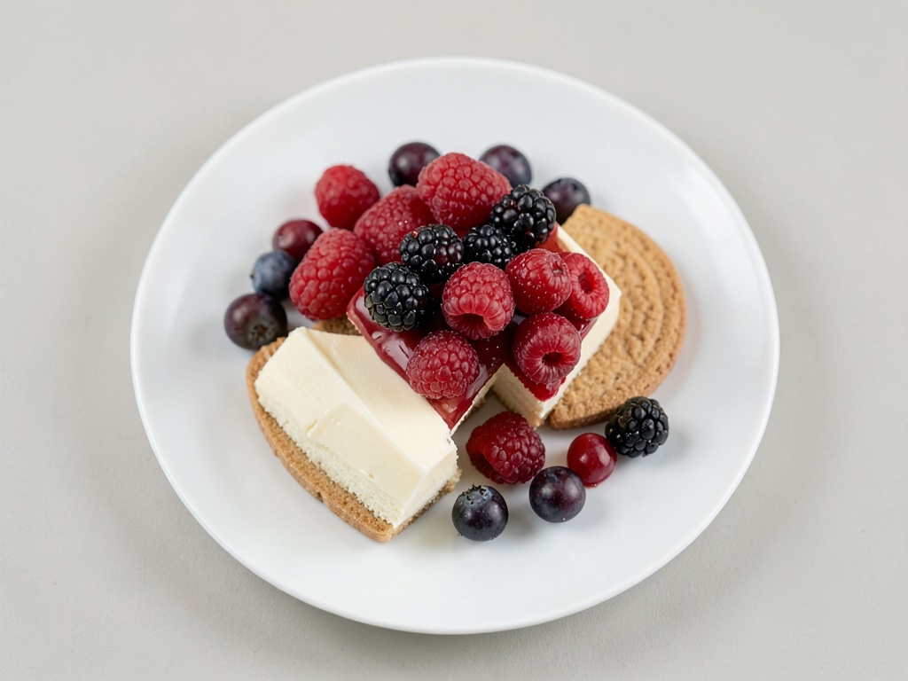 Mini-Käsekuchen mit Beeren