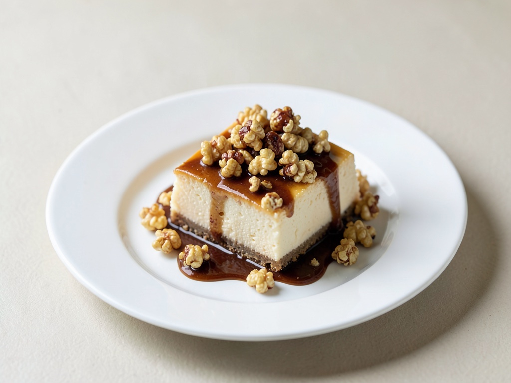 Karamell-Popcorn-Cheesecake