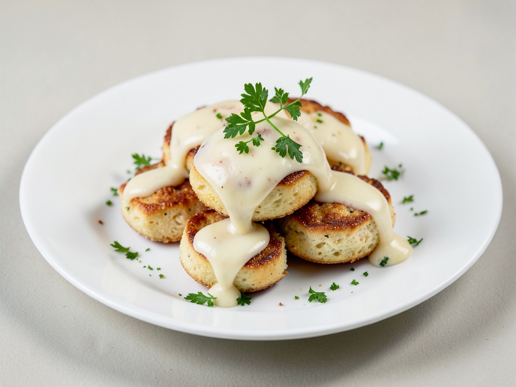 Weihnachtliche Scones mit Frischkäse-Glasur