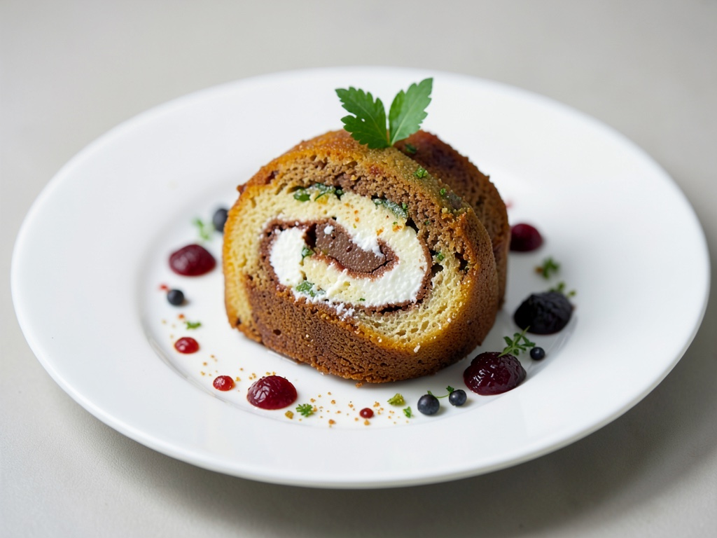 Weihnachts-Wickeltorte