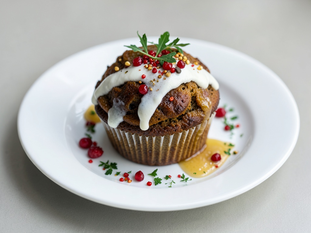 Muffin Giganti dello Stollen di Natale