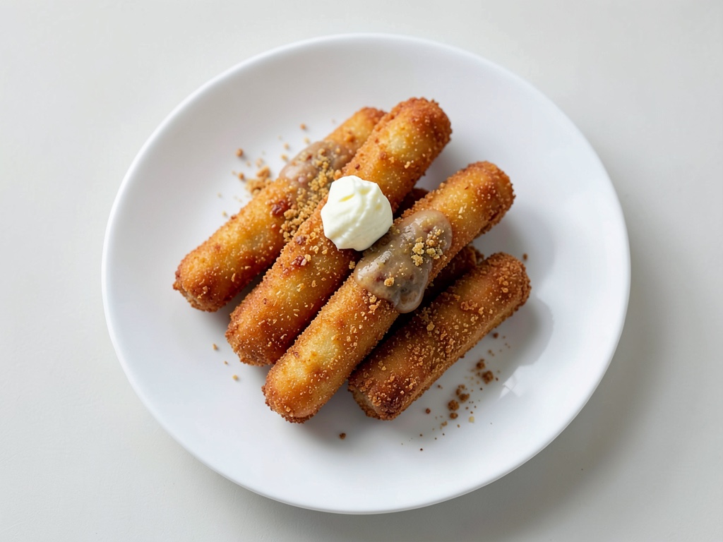 Churros croccanti con zucchero e cannella
