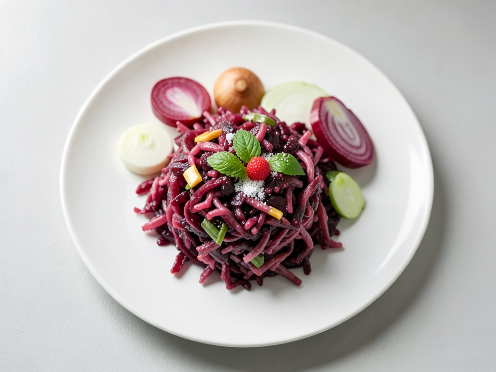 Coleslaw mit Rotkohl