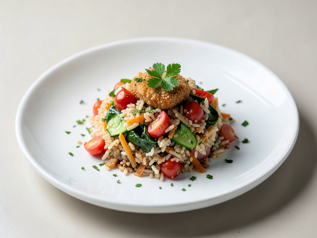 Insalata di riso croccante