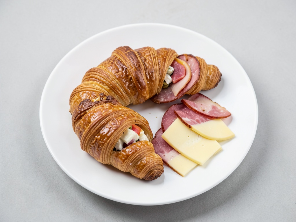 Croissant de Jamón y Queso
