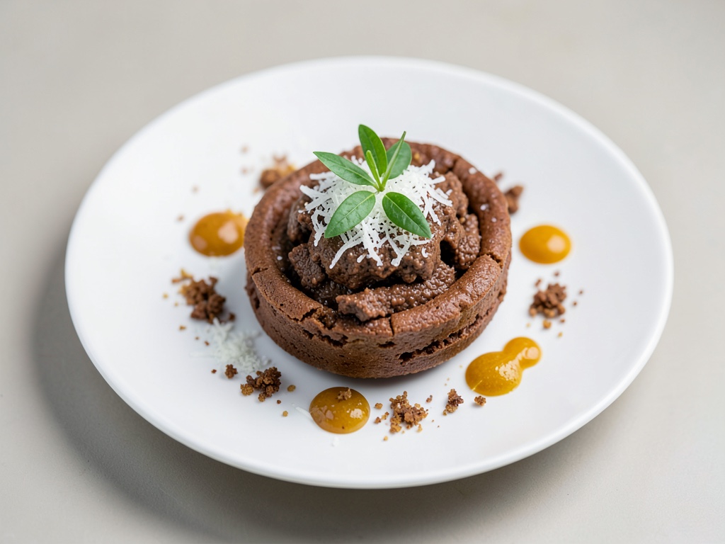 Kokos-Kakao-Törtchen mit Kajmak-Füllung