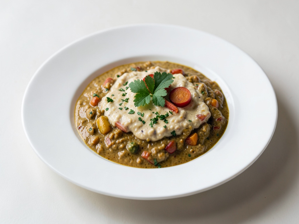Dip al curry cremoso in stile indiano