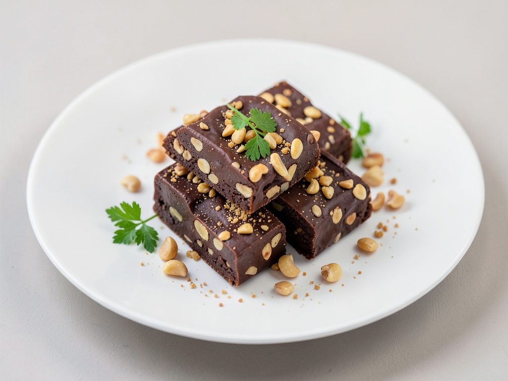 Barrette di datteri e cioccolato con burro d'arachidi