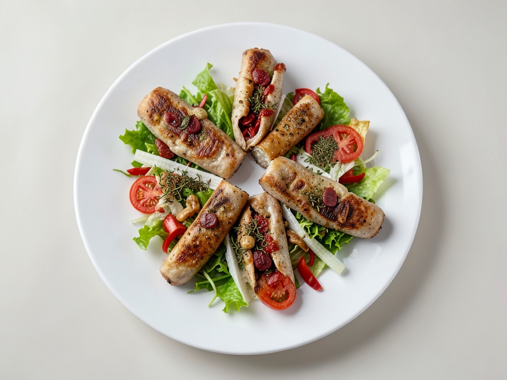 Piatto di insalata Döner