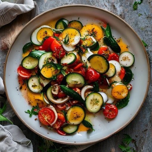 Orata al forno con verdure mediterranee