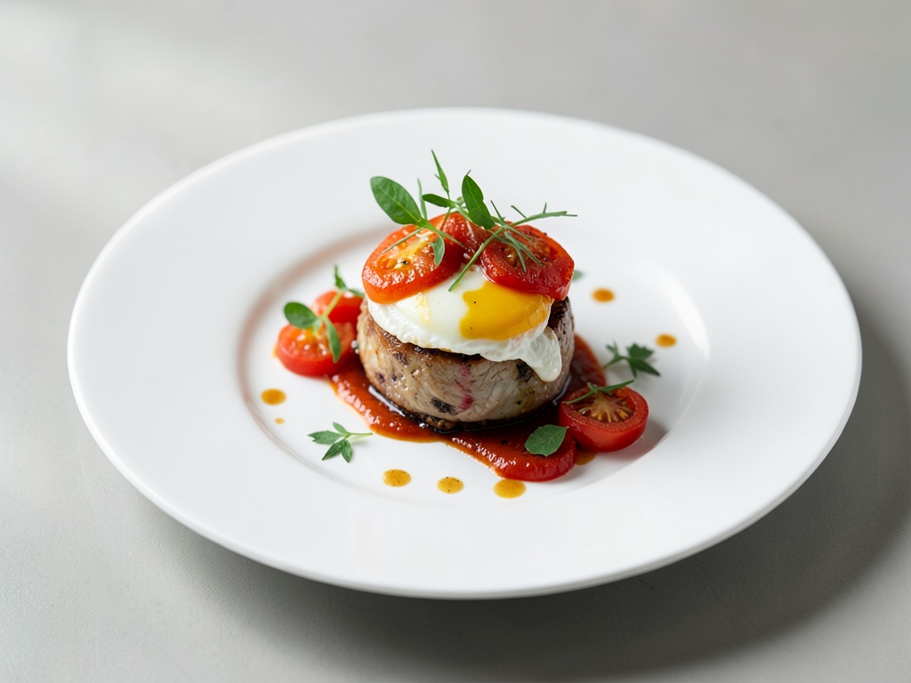 Huevos con Tomate y Amanita