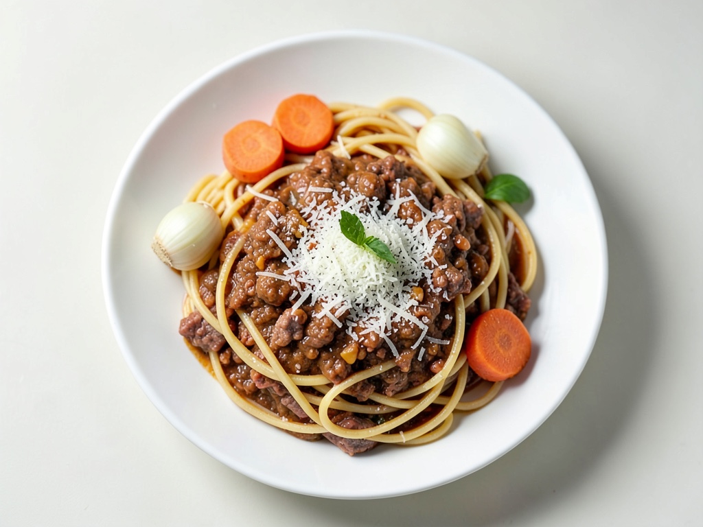 Schnelle Spaghetti Bolognese mit Käse