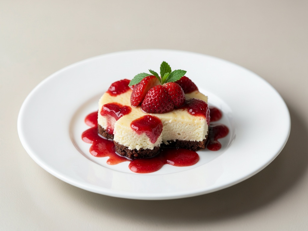 Erdbeer-Cheesecake-Bissen