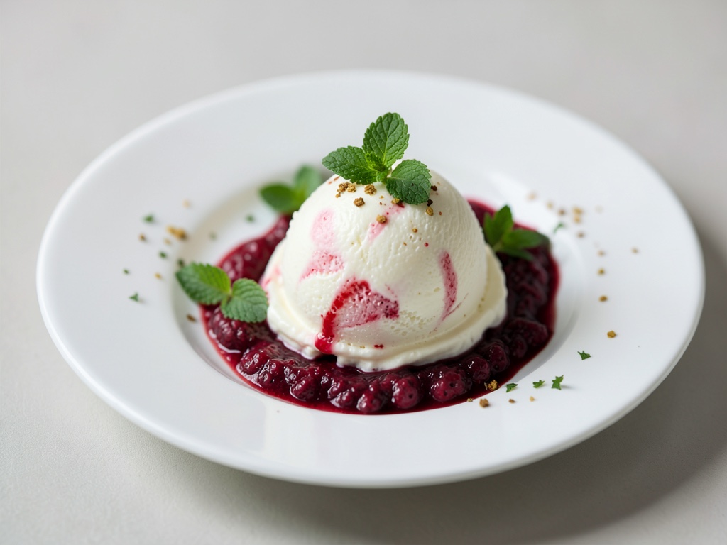 Erdbeer-Frischkäse-Eis