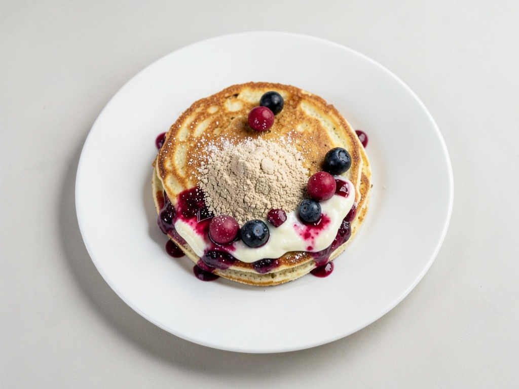 Fruchtige Erdbeer-Pfannkuchen