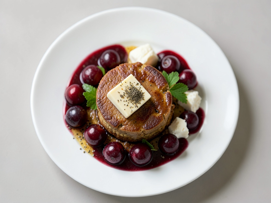 Burro alle fragole e pepe fruttato e aromatico