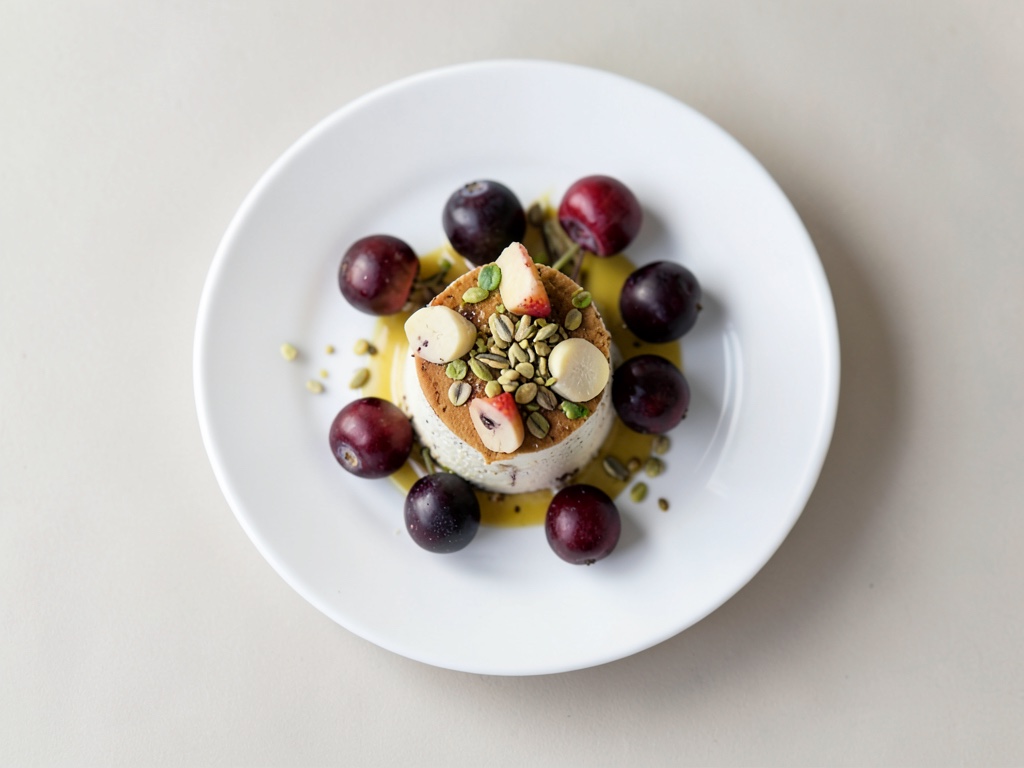 Fresas con pistachos
