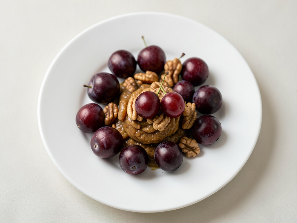 Fresas y nueces