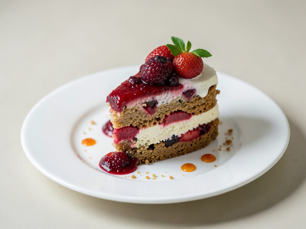 Erdbeer-Torte ohne Backen mit Keks-Boden