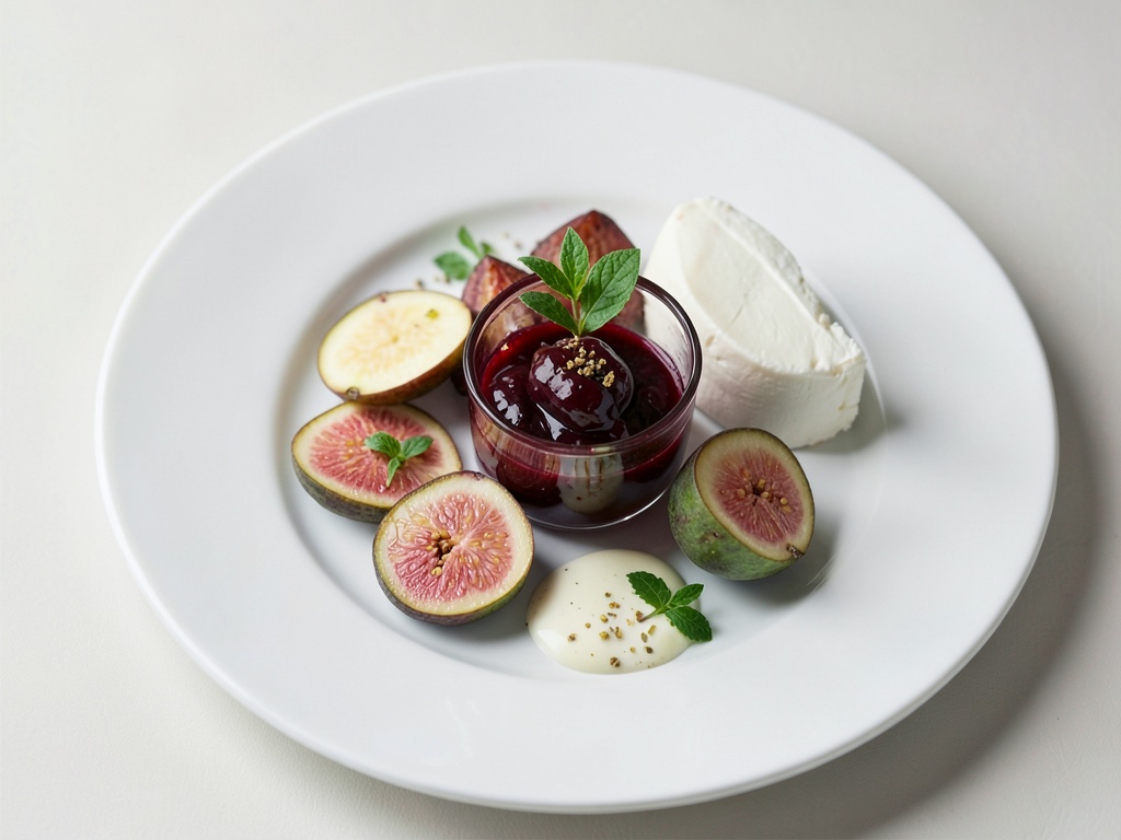Bocconcini di fichi con barbabietola