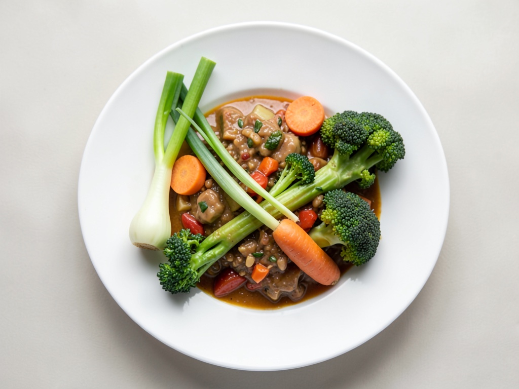 Sencilla minestrone con verduras de primavera