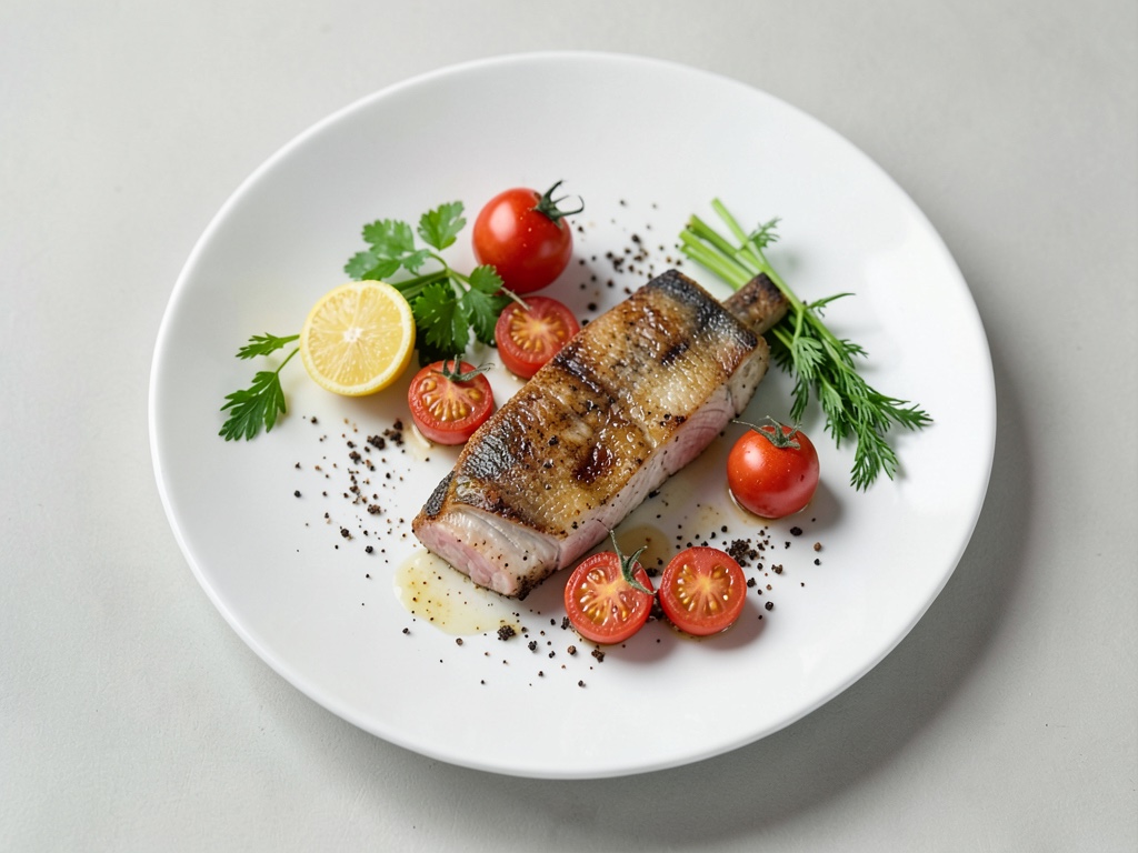 Pesce in carta forno con pomodoro e finocchio