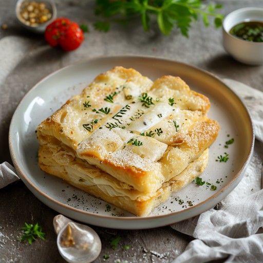 Pane piatto croccante con sesamo