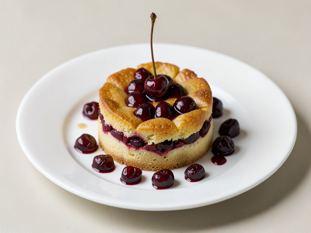 Classico clafoutis francese alle ciliegie