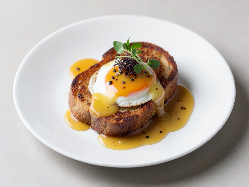 Französisches Toastbrot mit Eierlikör
