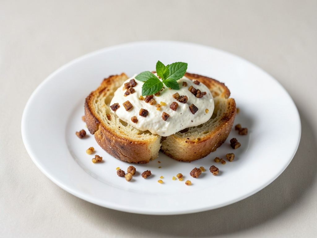 Rotelle di French Toast soffici con crema di nocciole e nougat